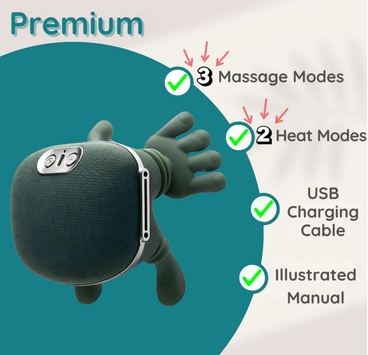 Relaxation Neck Massager with Heat & Deep Tissue Relief