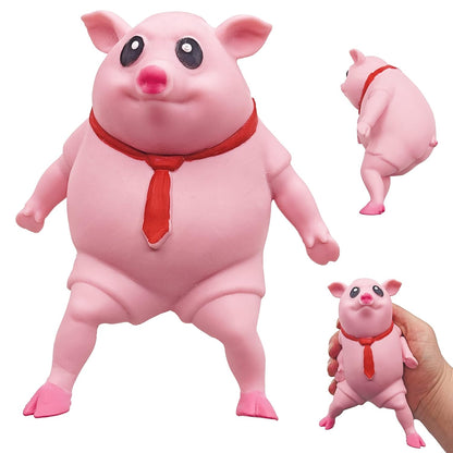Cute Pink Pig Squishy Toy – Stress Relief & Sensory Fidget