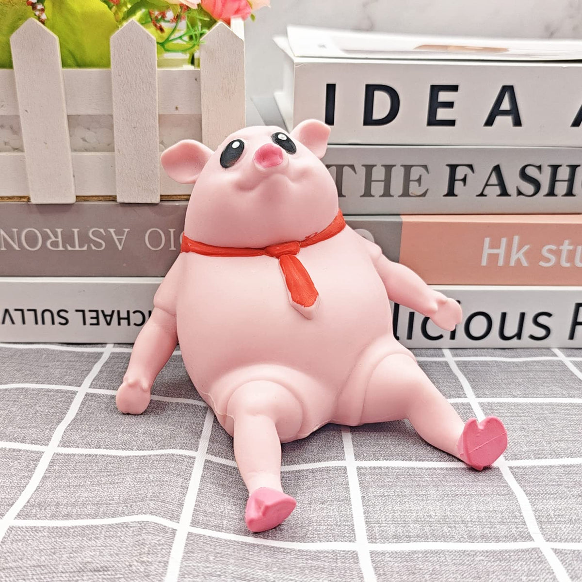 Cute Pink Pig Squishy Toy – Stress Relief & Sensory Fidget