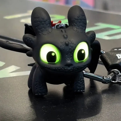 Mini Dragon Lighting Keychain with Moving Wings – Limited Edition (Pack of 2)
